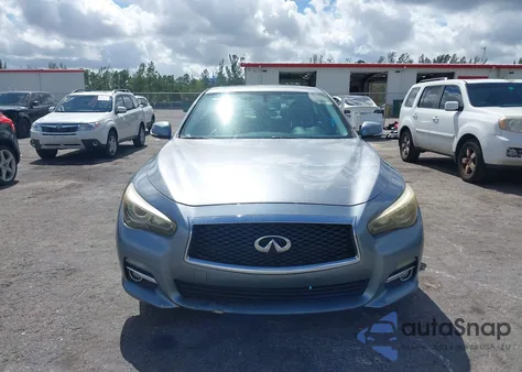 2014 Infiniti Q50 Premium from USA, damaged, VIN JN1BV7AP8EM679355